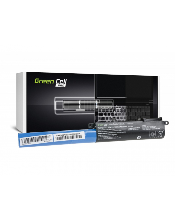 green cell Bateria PRO Asus F540 A31N1519 11,25V 2,6Ah główny