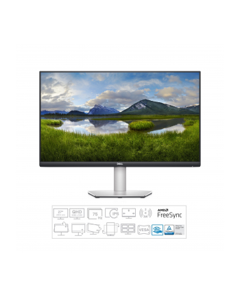 dell Monitor S2721DS 27 cali IPS LED QHD (2560x1440)/16:9/2xHDMI/DP/Speakers/fully adjustable stand/3Y PPG