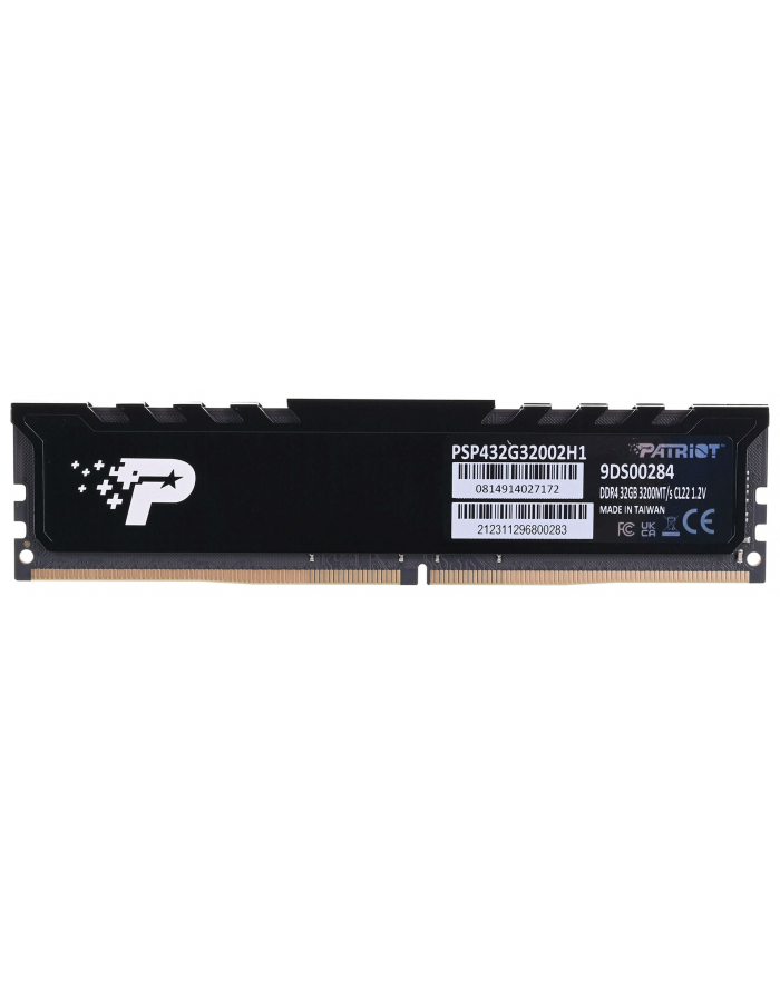 patriot Pamięć DDR4 Signature Premium 32GB/3200(1*32GB) CL22 główny