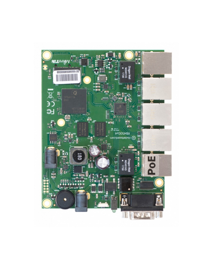 mikrotik Routerboard RB450Gx4 716MHz, 1GB, 5xGE, 1xmicroSD, L5 główny