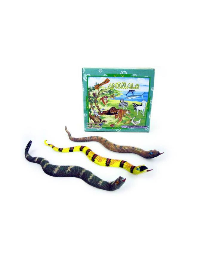 Wąż miękki z groszkiem 32cm 3 rodzaje A018P HIPO główny