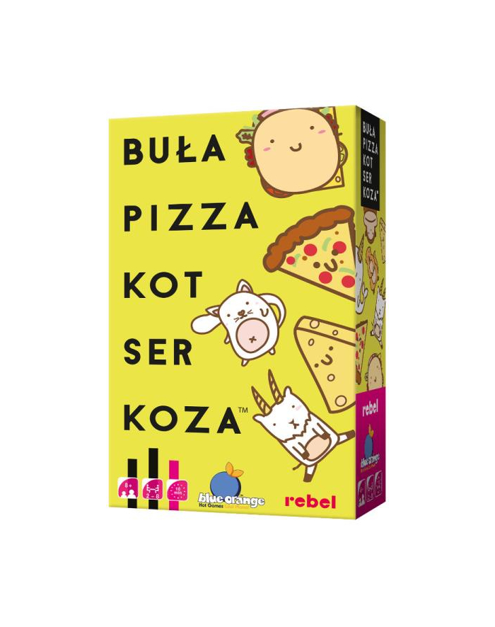 Buła, Piza, Kot, Ser, Koza gra Rebel główny