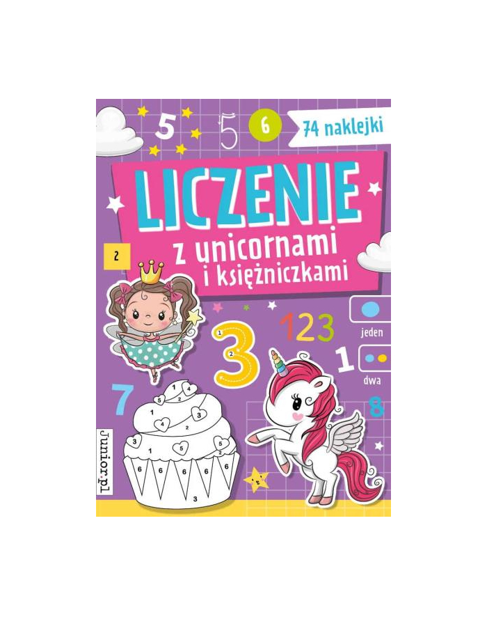 booksandfun Książka Liczę z unicornami i księżniczkami główny