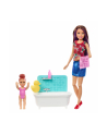 Barbie Skipper Kąpiel bobasa zestaw + lalki FXH05 FHY97 p4 MATTEL mix - nr 3