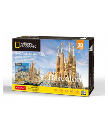 dante Puzzle 3D Sagrada Familia Cubic Fun 20984