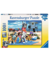 Puzzle 100el XXL Brak psów na plaży 105267 RAVENSBURGER - nr 1