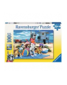 Puzzle 100el XXL Brak psów na plaży 105267 RAVENSBURGER - nr 4