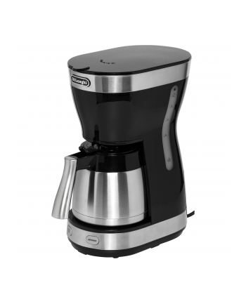 DeLonghi ICM 16710, filter machine (black / stainless steel)