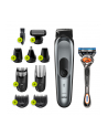 Braun multi-grooming kit MGK7221, hair trimmer (dark silver / black) - nr 25