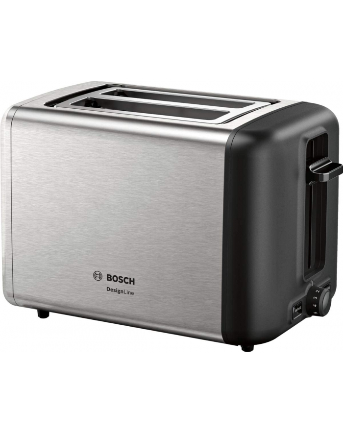 Bosch Compact Toaster Design Line TAT3P420DE (stainless steel / black) główny
