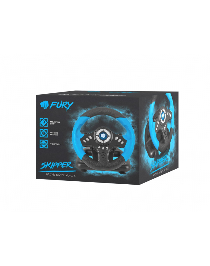 natec Kierownica Fury Skipper PC główny