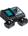 Makita Power Source Kit Li 18.0V 5Ah, set (black, 2x battery BL1850B, 1x charger DC18RC) - nr 1