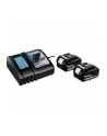 Makita Power Source Kit Li 18.0V 5Ah, set (black, 2x battery BL1850B, 1x charger DC18RC) - nr 3