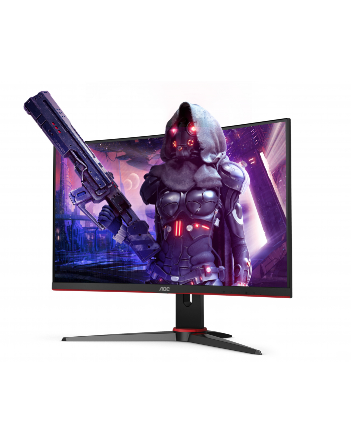 aoc Monitor C27G2AE/BK 27 cali VA Curved 165Hz HDMIx2 DP główny