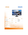 philips Monitor 279P1 27 cali IPS 4K HDMIx2 DP USB-C Pivot - nr 6