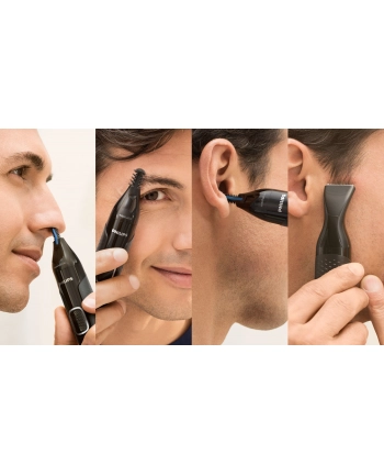 philips Trymer do nosa, uszu i brwi NT5650/16