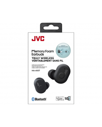 JVCKENWOOD JVC HA-A10T True Wireless IE Headphones  charcoal black