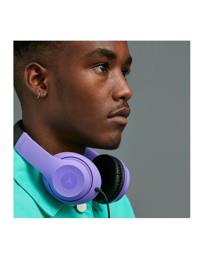 Roam Colours OE Plus with Mic Headphones  grape główny