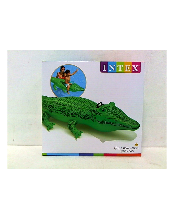 intex Zabawka do pływania Aligator 168X86 58546 85465. główny