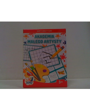 muduko gry - fabryka krakow Gra AKADEMIA MAŁEGO ARTYSTY Karty kreatywne 50996 nr 1