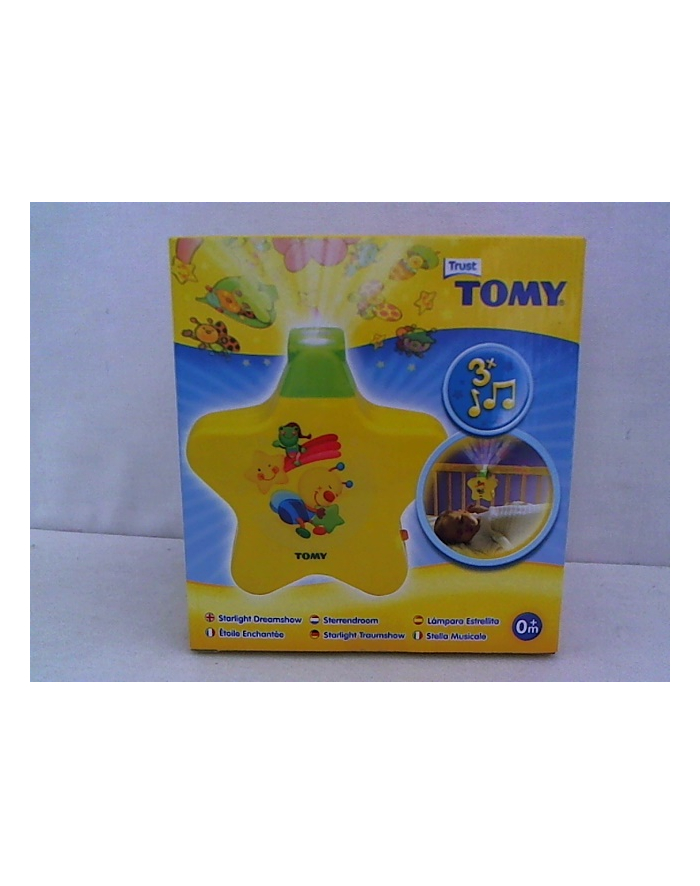 TOMY Projektor gwiazdka żółty T2008 główny