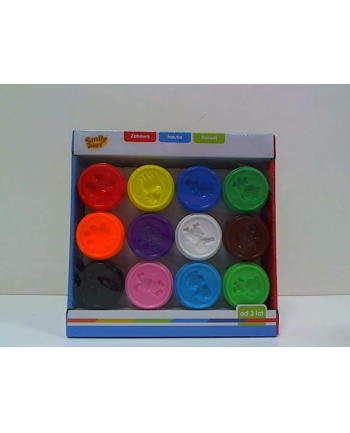 anek - smily play Ciasto-masa plast.12kol SmilyPlay SP83348 33480.