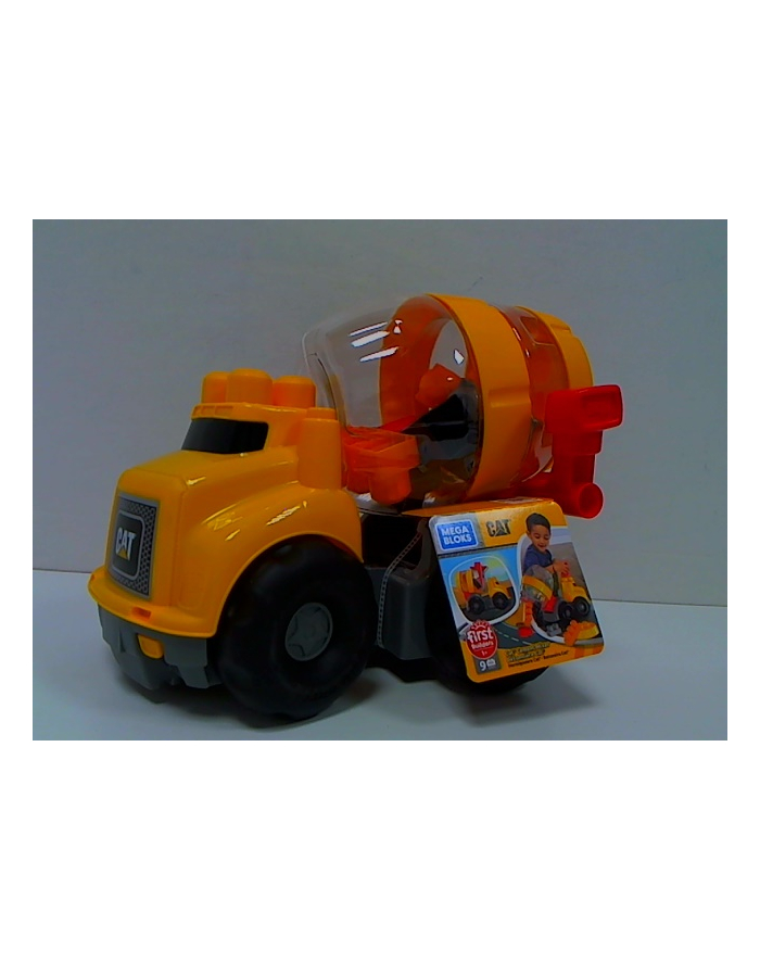mattel MEGA BLOKS CAT betoniarka z klockami GFG11 /1 główny