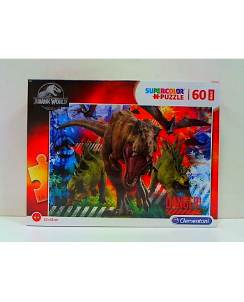 clementoni CLE puzzle 60 Maxi Jurassic World 26456