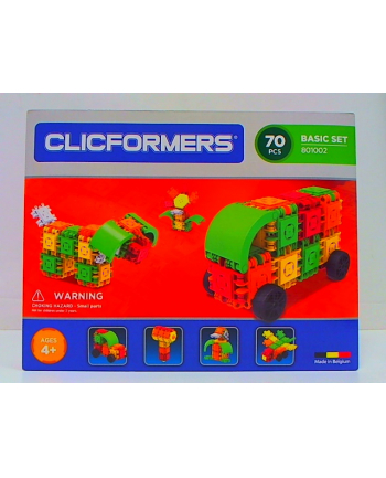 clicformers - klocki CLICS Clicformers 70el 801002 32697
