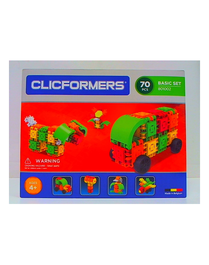 clicformers - klocki CLICS Clicformers 70el 801002 32697 główny