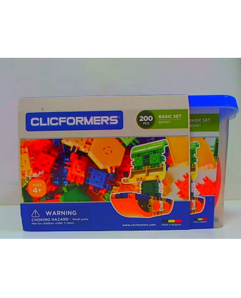 clicformers - klocki CLICS Clicformers 200el 801007 33526