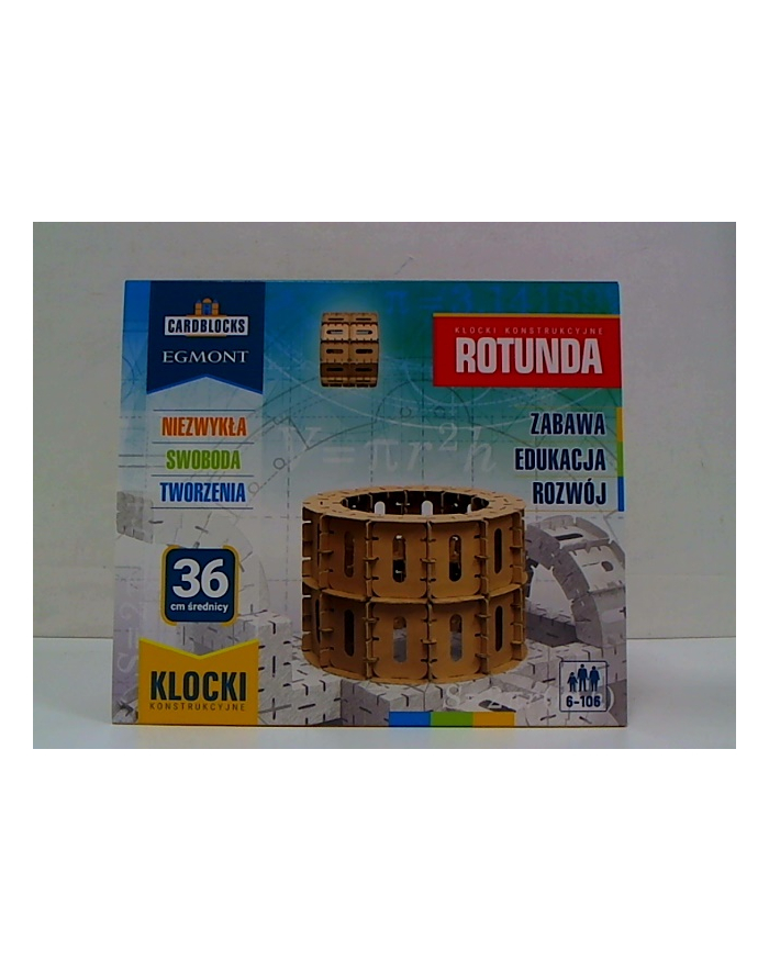 Egmont Klocki konstr Cardblocks Rotunda 08796 główny