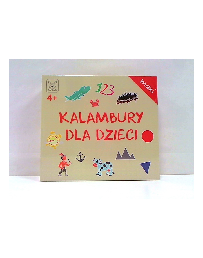 kangur - gry Gra Kalambury dla dzieci wersja maxi 71991 główny