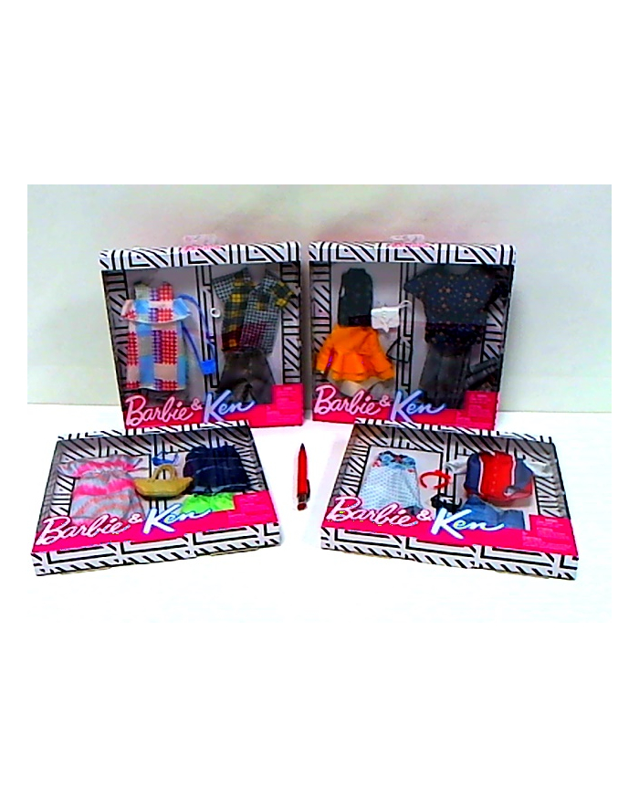 mattel Barbie / Ken ubranka 2-pak GHX68 /6 główny