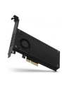 AXAGON PCEM2-DC, adapter wewnętrzny PCIe x4 - M.2 NVMe M-key + SATA B-key slot, chłodnica, LP - nr 16