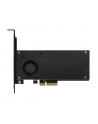 AXAGON PCEM2-DC, adapter wewnętrzny PCIe x4 - M.2 NVMe M-key + SATA B-key slot, chłodnica, LP - nr 24