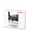 AXAGON PCEM2-D, adapter wewnętrzny PCIe x4 - M.2 NVMe M-key + SATA B-key slot, LP - nr 16