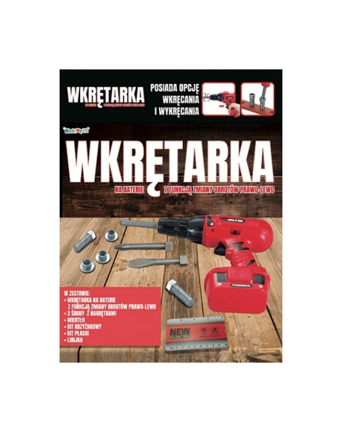 norimpex Wiertarko-wkrętarka czerwona 1002252 główny