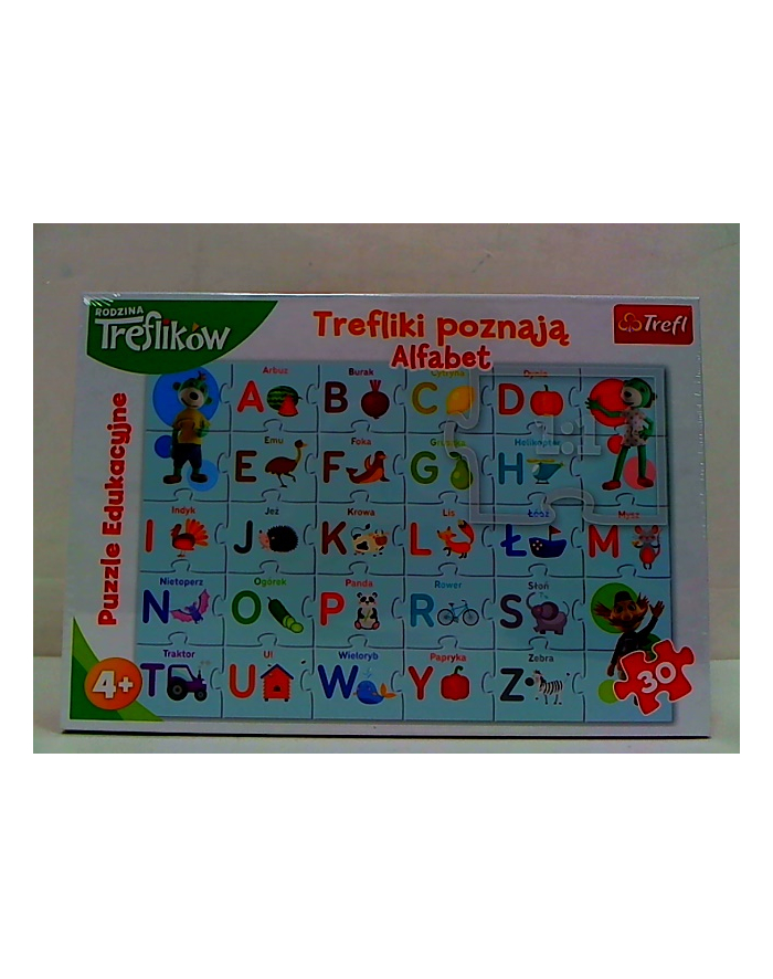 TREFL Trefliki Alfabet+puzzle100 Rodz.Trefl.90959 główny