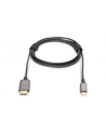 digitus Kabel adapter HDMI 4K 30Hz na USB Typ C 3.1 metalowa obudowa HQ czarny 1.8m - nr 14