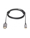 digitus Kabel adapter HDMI 4K 30Hz na USB Typ C 3.1 metalowa obudowa HQ czarny 1.8m - nr 20