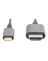 digitus Kabel adapter HDMI 4K 30Hz na USB Typ C 3.1 metalowa obudowa HQ czarny 1.8m - nr 21