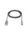 digitus Kabel adapter HDMI 4K 30Hz na USB Typ C 3.1 metalowa obudowa HQ czarny 1.8m - nr 24