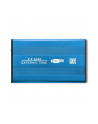 qoltec Obudowa na dysk HDD/SSD 2.5 cala SATA3 | USB 3.0 | Niebieska - nr 4