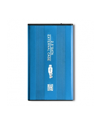 qoltec Obudowa na dysk HDD/SSD 2.5 cala SATA3 | USB 3.0 | Niebieska