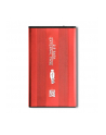 qoltec Obudowa na dysk HDD/SSD 2.5 cala SATA3 | USB 3.0 | Czerwona - nr 5