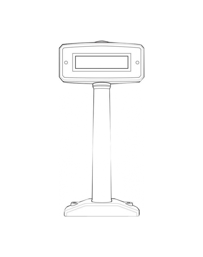 MP6000 ACCESSORY POLE DISPLAY SINGLE INTERVAL WORLDWIDE        IN główny