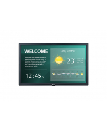 lg electronics Monitor wielkoformatowy  22SM3G 250cd/m2 16/7 nr 2