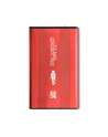 qoltec Obudowa na dysk HDD/SSD 2.5 cala SATA3 | USB 3.0 | Czerwona - nr 5