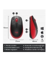logitech Mysz bezprzewodowa M190  Red     910-005908 - nr 62